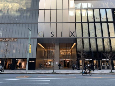 ���ӊ��@GINZA�@SIX �k��16���B 1250m